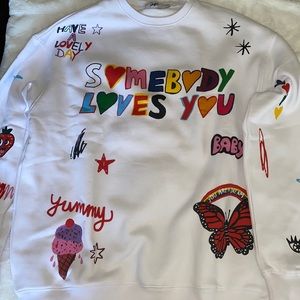 Somebody Loves You Crewneck size S/M